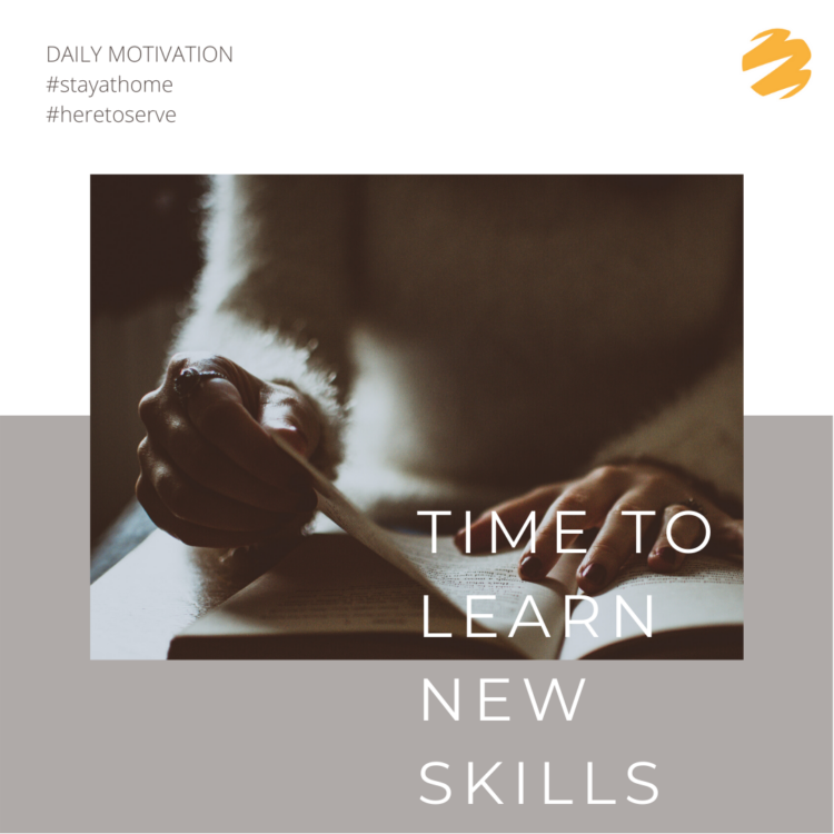 Daily motivation - Time to learn new skills