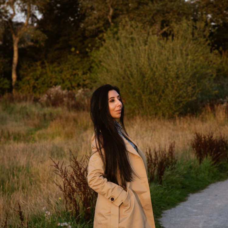 Leena Parmar taking a walk